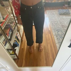 Agolde size 27 wide leg jeans